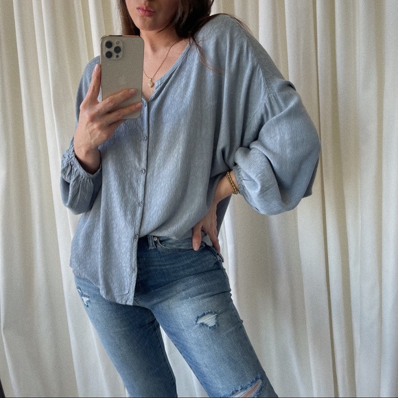 🆕 Spring Ready Top — Dusty blue - Picture 4 of 9